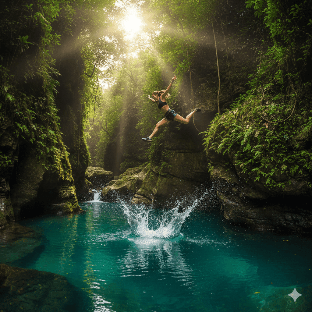 The Thrills of Canyoning in Kithulgala