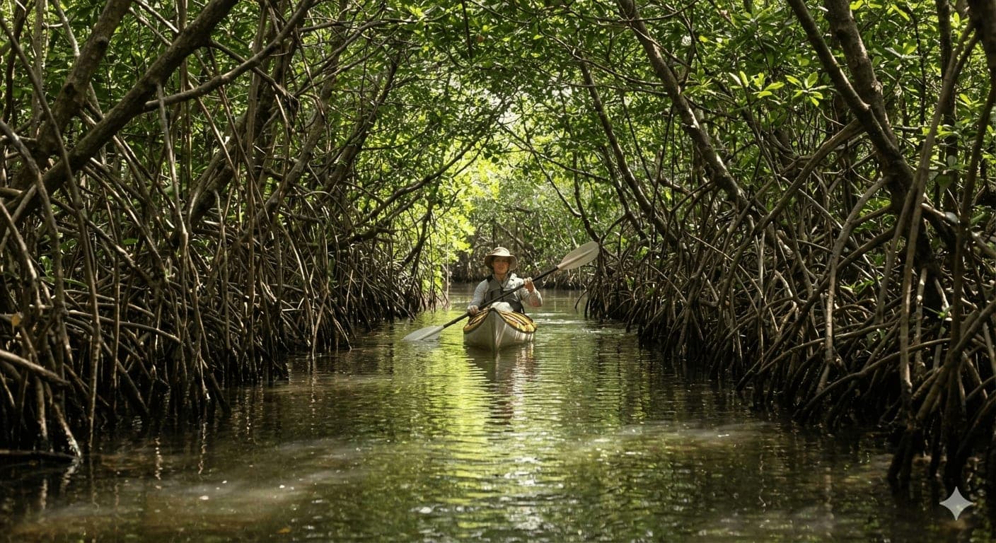 Kayaking the Madu Ganga Mangroves