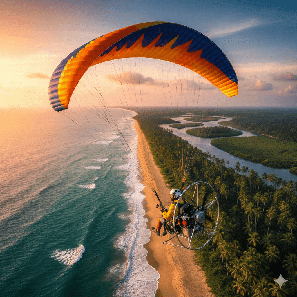 Powered Flight: Cruising the Coastal Winds